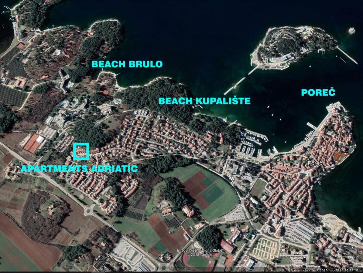 Apartments Porec Beach Area Simo Exterior photo